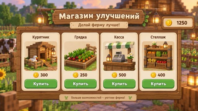 Окно лавки